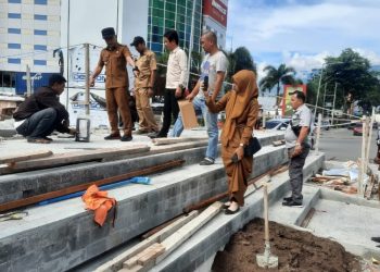 Wali Kota Palu Sidak Pembangunan Sejumlah Fasilitas Umum