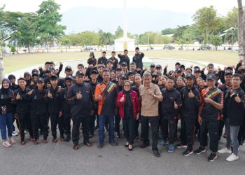 Sekkot Palu Melepas Atlet POPDA Kota Palu Berlaga di Kabupaten Parigi Moutong