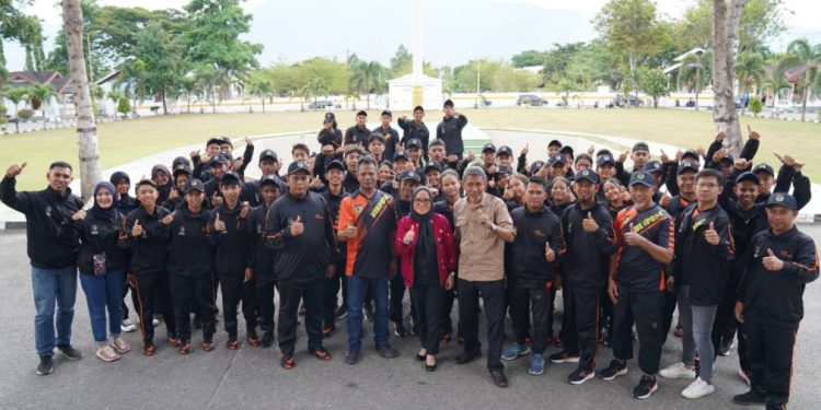 Sekkot Palu Melepas Atlet POPDA Kota Palu Berlaga di Kabupaten Parigi Moutong