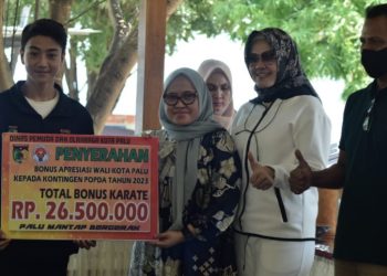 Pemkot Palu Berikan Bonus Rp138 Juta Untuk Atlit POPDA