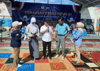 Wali Kota Hadiri Kegiatan Gerakan Cerdas Memilih di SMA Negeri 4 Palu