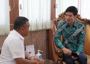 Staf Kedubes Singapura Temui Wali Kota Palu Bangun Kerjsama Investasi