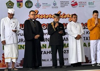 Launching Kampung Moderasi Beragama Diharapkan Memperkuat Persaudaraan Antar Umat Beragama