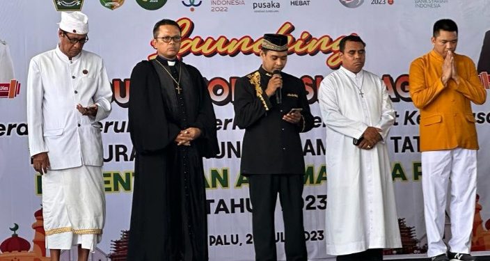 Launching Kampung Moderasi Beragama Diharapkan Memperkuat Persaudaraan Antar Umat Beragama