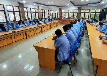 50 Mahasiswa STIMIK Adhi Guna, Kuliah Kerja Lapangan Penganti di Lingkup Pemkot Palu