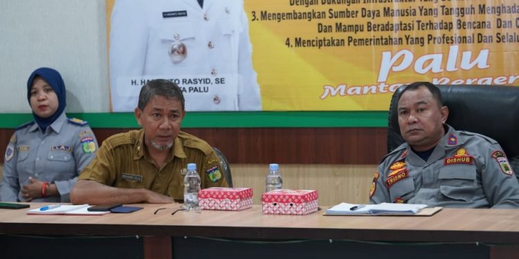 Dinas Perhubungan Kota Palu Gelar Pertemuan Bahas PKS Pengelolaan Parkir