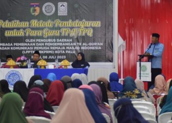 Pelatihan Metode Pembelajaran Guru TPA/TPQ Se-Kota Palu Diikuti 120 Peserta