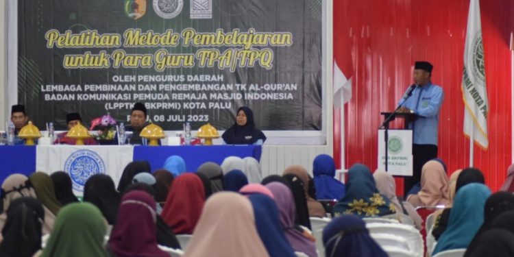 Pelatihan Metode Pembelajaran Guru TPA/TPQ Se-Kota Palu Diikuti 120 Peserta