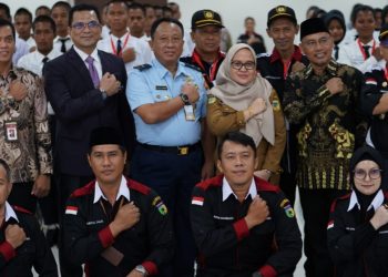 Calon Paskibraka Kota Palu IKuti Diklat Ideologi Pancasila dan Pengenalan Nilai Kebangsaan