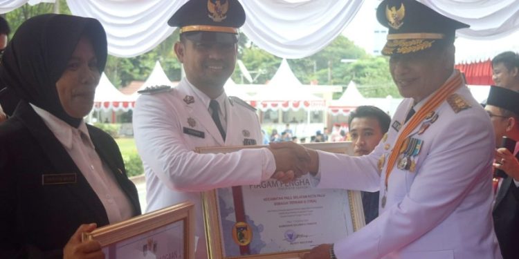 Kecamatan Palu Selatan Meraih Prestasi Sebagai Kecamatan Terbaik Ketiga Tingkat Provinsi Sulawesi Tengah Tahun 2023