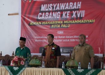 Pembukaan Musyawarah Cabang ke-XVII IMM Kota Palu, Ini Pesan Wali Kota