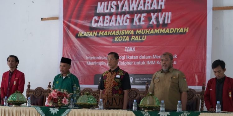 Pembukaan Musyawarah Cabang ke-XVII IMM Kota Palu, Ini Pesan Wali Kota