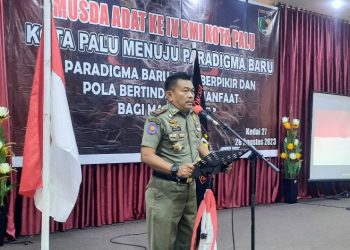 Musda Adat Brigade Manguni Indonesia Ke-IV, Nathan Pagasongan Sampaikan Pesan Wali Kota Palu