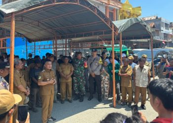 Pasca Keributan Di Pasar Inpres Manonda, Wali Kota Minta Warga Jaga Perdamaian dan Pastikan Proses Hukum Tetap Jalan Serta Masalah Diselesaikan Secara Adat