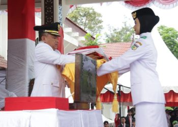 Pemkot Palu Menggelar Upacara Peringatan HUT Ke-78 Republik Indonesia Berjalan Dengan Khidmat