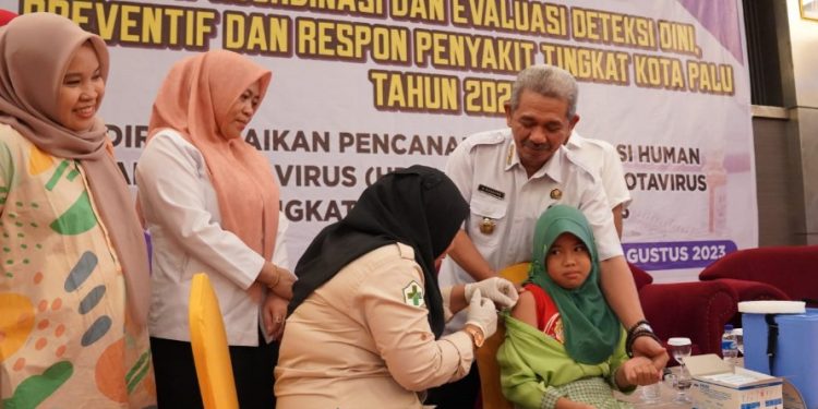 Lindungi Generasi Muda Dari Kanker Serviks, Pemkot Palu Canangkan Imunisasi HPV dan Rotavirus