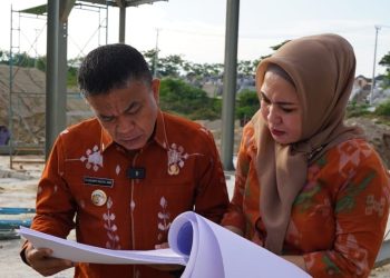 Tinjau Pembangunan Gedung Kesenian, Wali Kota : InsyaAllah Tahun Depan Dapat Dimanfaatkan Masyarakat Kota Palu