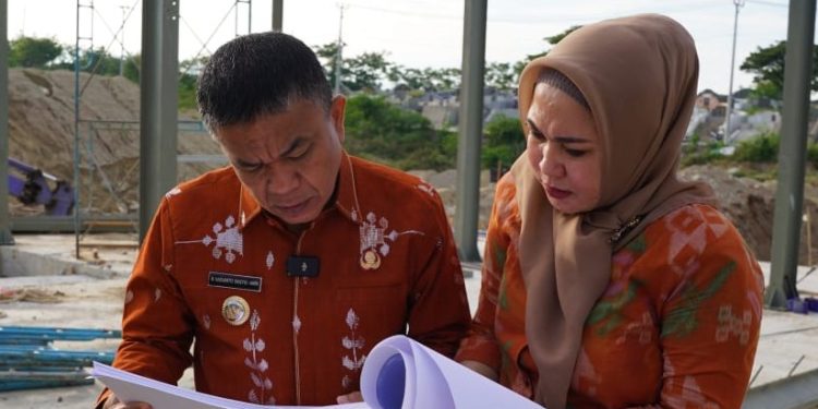 Tinjau Pembangunan Gedung Kesenian, Wali Kota : InsyaAllah Tahun Depan Dapat Dimanfaatkan Masyarakat Kota Palu
