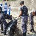 Pemkot Palu Bersama TNI Angkatan Laut (Lanal) Palu dan Masyarakat Menggelar Aksi Bersih Sungai Di Kelurahan Talise