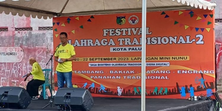 Pembukaan Festival Olagraga Tradisional Kota Palu, Ini Harapan Wali Kota