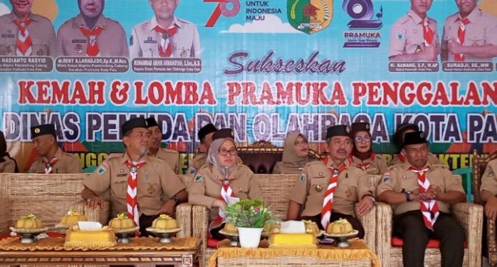 Sekkot Palu Secara Resmi Membuka Kemah dan Lomba Pramuka Penggalang
