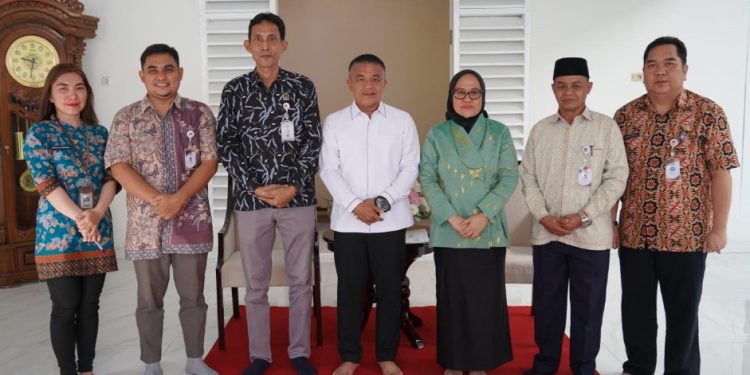 Wali Kota Terima Kunjungan Komisioner Dan Sekretariat KPU Kota Palu
