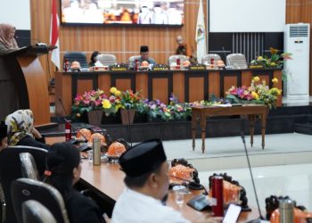 Pemkot Palu Berikan Apresiasi Kepada Seluruh Fraksi DPRD Kota Palu Setujui Ranperda Perubahan APBD 2023