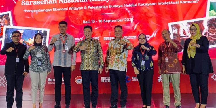 Sekkota Palu Ikuti Sarasehan Nasional Kekayaan Intelektual Komunal Bersama 20 Sekkot Dari Seluruh Indonesia Di Bali