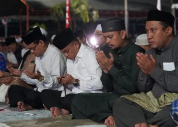 Wali Kota Palu Hadiri Salat Subuh dan Zikir Bersama Dalam Rangka HUT Ke-45 Kota Palu