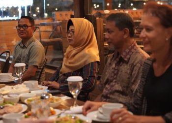 Asisten I Setda Kota Palu Hadiri Jamuan Makan Malam Bersama Sekretaris Palemen Negara Jerman Miss Dr.Barbel Kofler