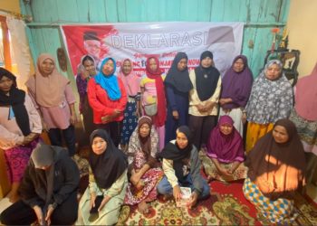 Majelis Taklim Pemberantasan Buta Aksara Huruf Hijaiyah Kelurahan Tavanjuka Deklarasikan Dukungan Untuk Ganjar Pranowo             