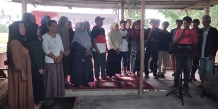 Jaringan Sahabat Sulteng For Ganjar Resmi Di Deklarasikan
