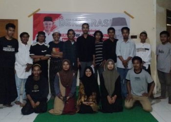 Deklarasi Jaringan Sahabat Sulteng For Ganjar Kabupaten Parigi Moutong, Fauzi : Konsentrasi Dikalangan Pemuda Menjadi Pilihan Untuk Memenangkan Ganjar Pranowo