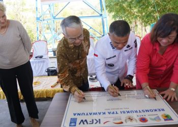 Sekretaris Parlemen Negara Jerman Dr. Barbel Kofler Meninjau Pemanfaatan Fasilitas TPA Kawatuna