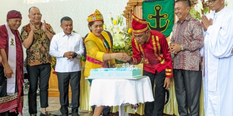 HUT Ke-43 Dan Pengucapan Syukur GPID Jemaat Manunggal Palu, Wali Kota Akan Berikan Dana Hibah Rp120 Juta Untuk Penyelesaian Pembangunan Rumah Pendeta