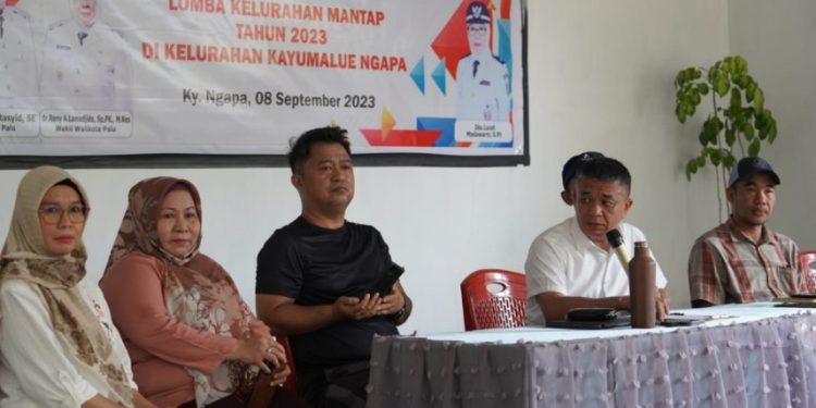 Lagi, Serap Aspirasi Masyarakat Wali Kota Bersama Pimpinan OPD Kunjungi Kelurahan Kayumalue Ngapa