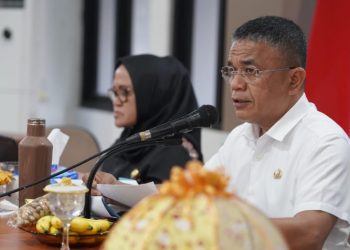 Wali Kota Palu Memimpin Rapat Evaluasi Kinerja OPD