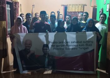 Deklarasi Jaringan Sahabat Sulteng For Ganjar – Mahfud Kabupaten Buol