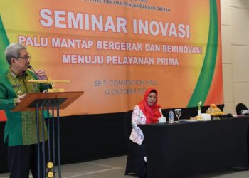 Balitbangda Kota Palu Gelar Seminar Inovasi Daerah, Berikut Harapan Wali Kota