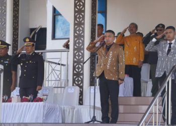 Wali Kota Palu Memimpin Upacara Peringatan 95 Tahun Hari Sumpah Pemuda