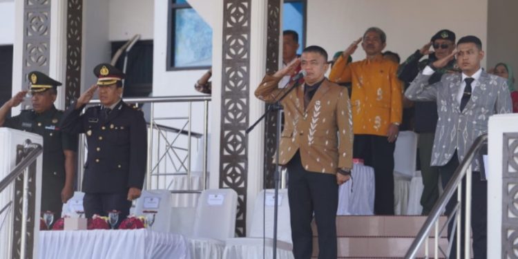 Wali Kota Palu Memimpin Upacara Peringatan 95 Tahun Hari Sumpah Pemuda
