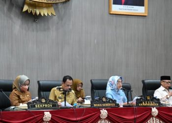 Wagub Sulteng Hadiri Sidang Paripurna DPRD Terkait Penetapan Ranperda