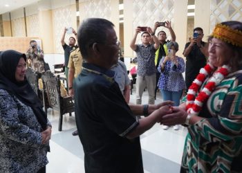 Wakil Wali Kota Palu Turut Menyambut Kedatangan Sekretaris Parlemen Jerman Miss Dr.Barbel Kofler