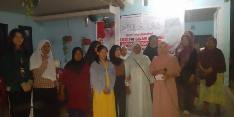 Deklarasi Jaringan Sahabat Sulteng For Ganjar Sampesuvu Kota Palu Provinsi Sulawesi Tengah