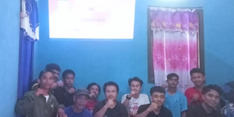 Deklarasi Jaringan Sahabat Sulteng For Ganjar Kabupaten Touna