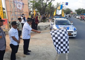 Asisten 2 Setda Kota Palu Melepas Pawai Ta’ruf Musabaqah Tilawatil Qur’an (MTQ) XXVII dan Palu Mengaji