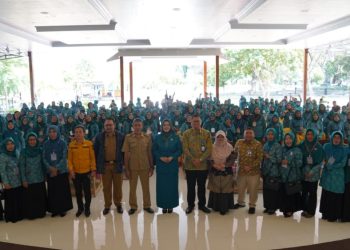 Asisten I Setda Kota Palu Secara Resmi Membuka Jambore PKK Tingkat Kota Palu