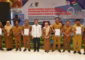 Irmayanti Pettalolo Membuka Monitoring dan Evaluasi Program Prioritas Nasional Keamanan Pangan Terpadu 2023