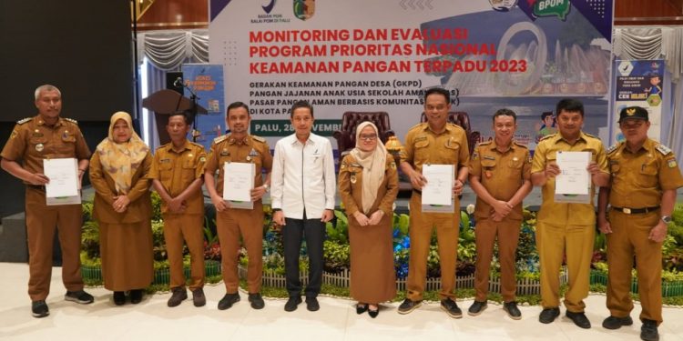 Irmayanti Pettalolo Membuka Monitoring dan Evaluasi Program Prioritas Nasional Keamanan Pangan Terpadu 2023