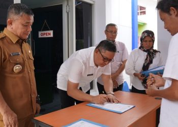 Penandatanganan Pakta Integritas Perumdam Avo, Roy Sumakul : Kami Inginkan Air Bersih Berjalan 1×24 Jam